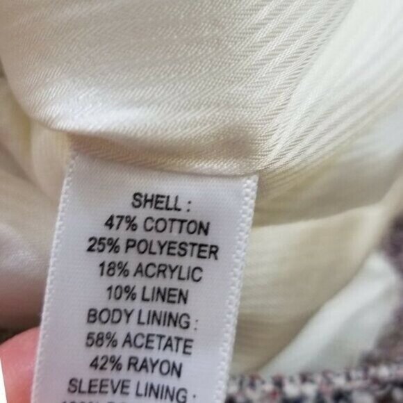 3/$25 Banana Republic size 0 Blazer Front Zipper - Picture 5 of 6